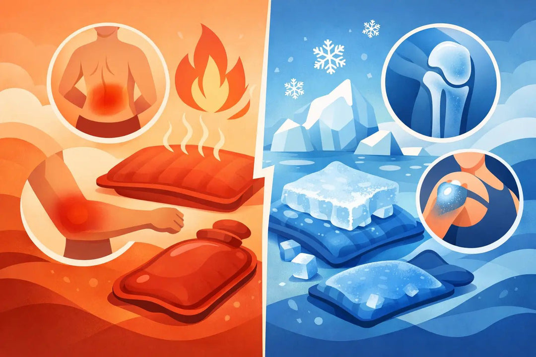 Hot Pack vs Cold Pack: What Your Body Needs - HurtSkurt