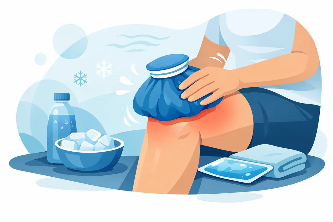 A Guide to Icing a Swollen Knee the Right Way - HurtSkurt