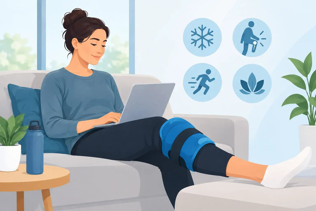 Hands Free Cold Therapy Benefits for Real Life - HurtSkurt