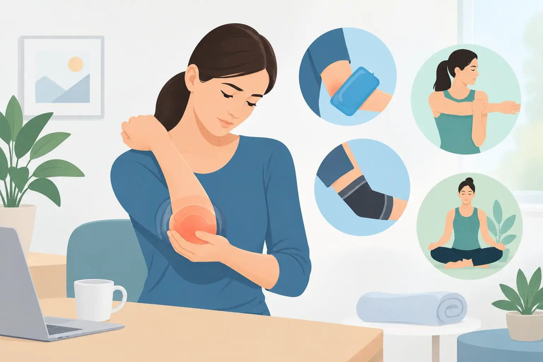 A Guide to Elbow Pain Relief That Fits Real Life - HurtSkurt