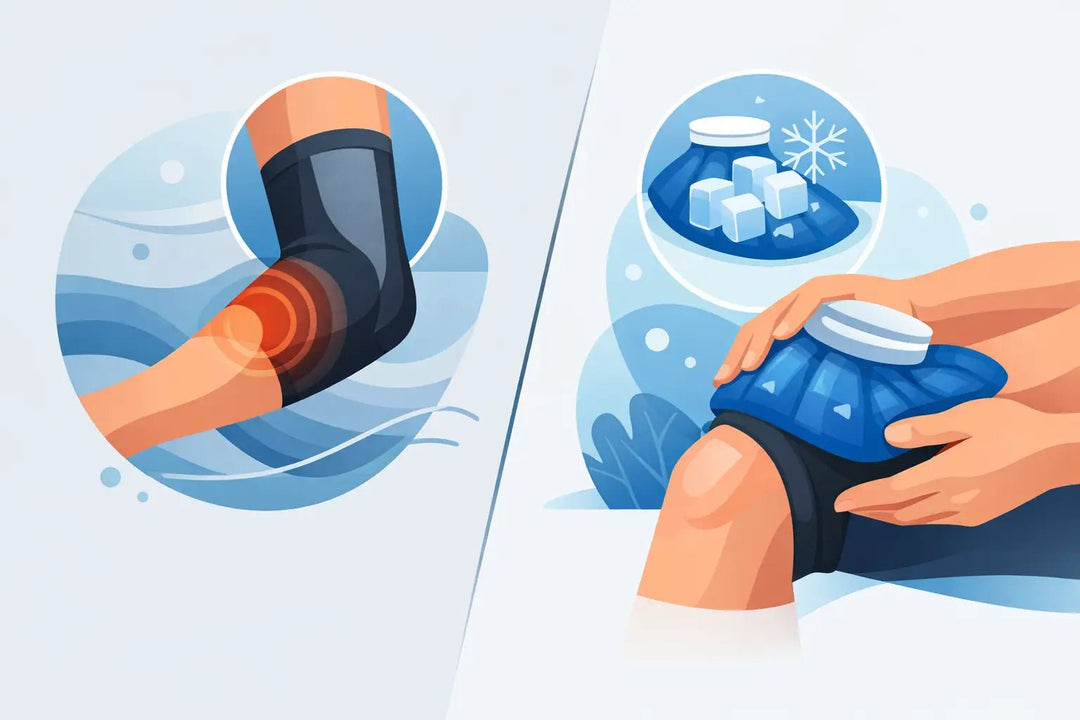 Compression Sleeve or Ice Pack? Choose Better Relief - HurtSkurt
