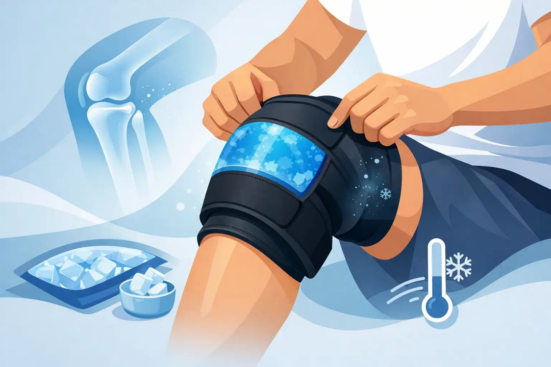 How to Wear a Knee Ice Sleeve for Better Relief - HurtSkurt