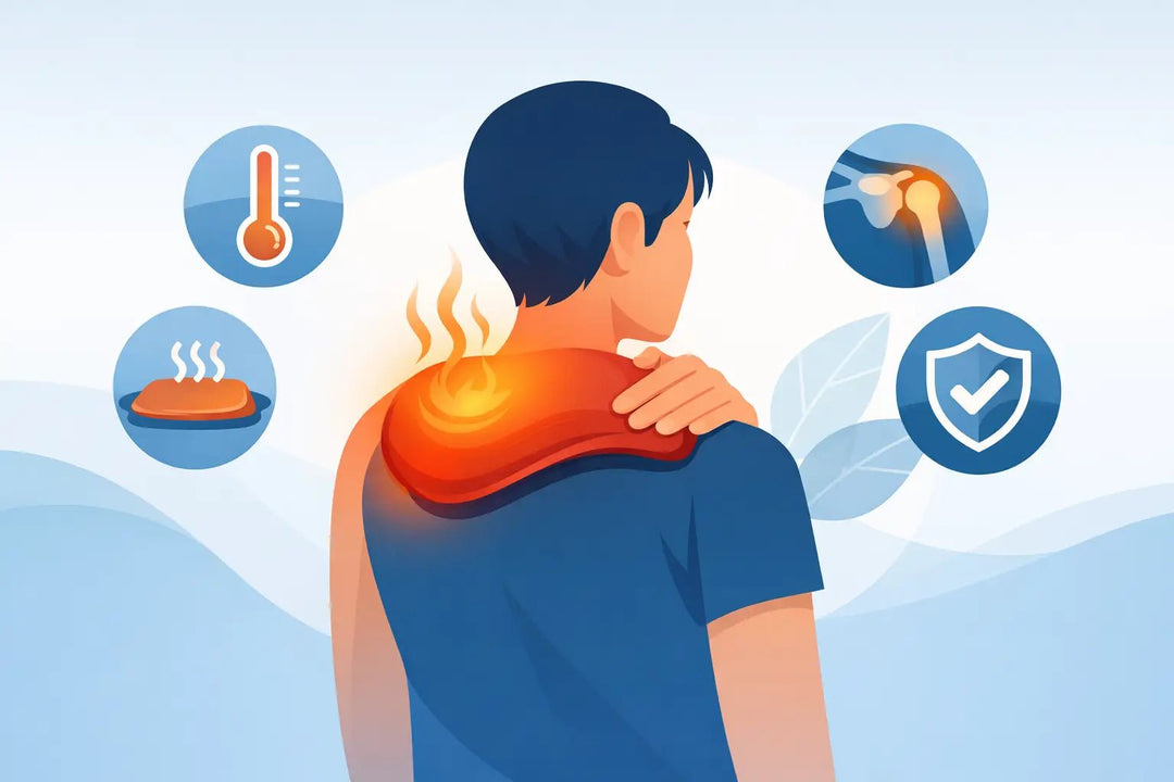 How to Use Heat for Shoulder Stiffness Safely - HurtSkurt
