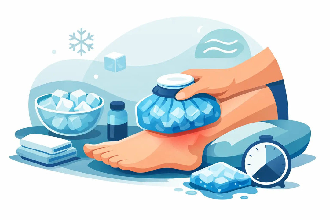 How to Ice a Sprained Ankle the Right Way - HurtSkurt