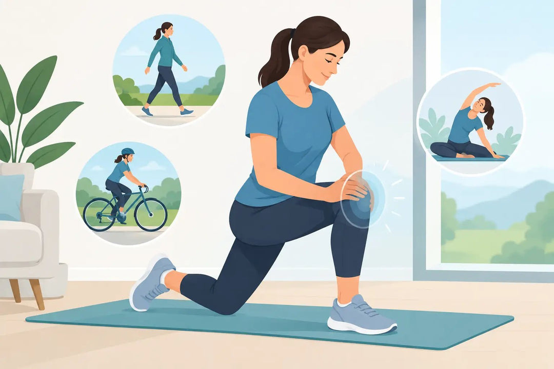 How to Calm Knee Soreness Without Sitting Still - HurtSkurt
