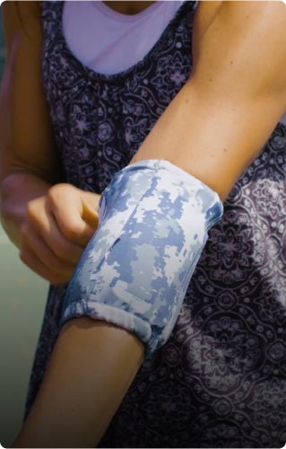 Pickleball Elbow & Wrist Pain Relief: Hot/Cold Therapy That Stays Put - HurtSkurt